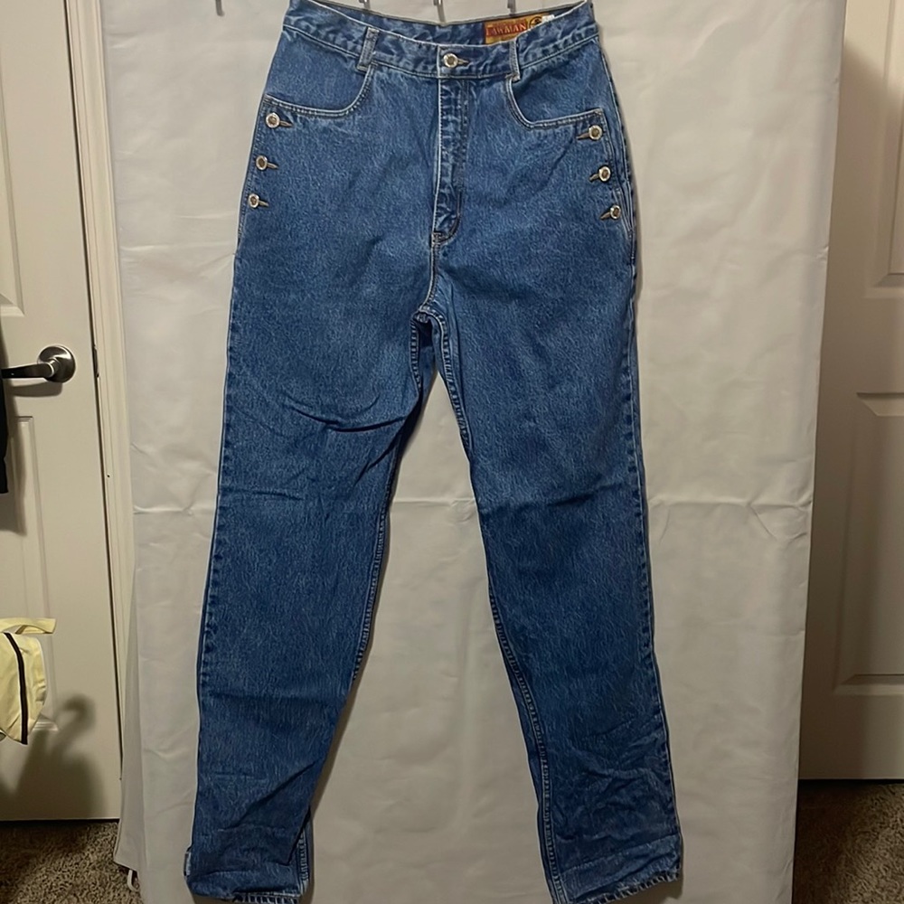 Lawman blue jeans long
